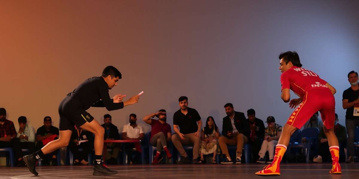 Wrestling Warriors Local Tournament Wrestling Warriors local tournament in Delhi with players competing